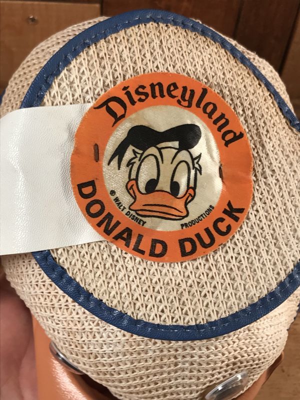 ディズニーミッキー ビンテージ1970年代ドナルド帽子セット