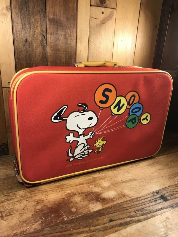 Peanuts Snoopy Kids Suitcase スヌーピー ビンテージ スーツケース