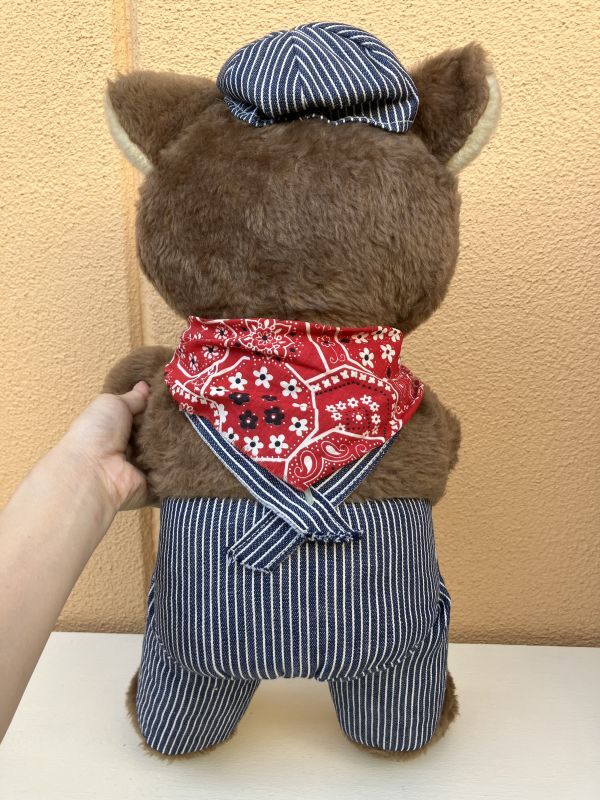 Union Pacific Hickory Denim Teddy Bear テディベア ビンテージ