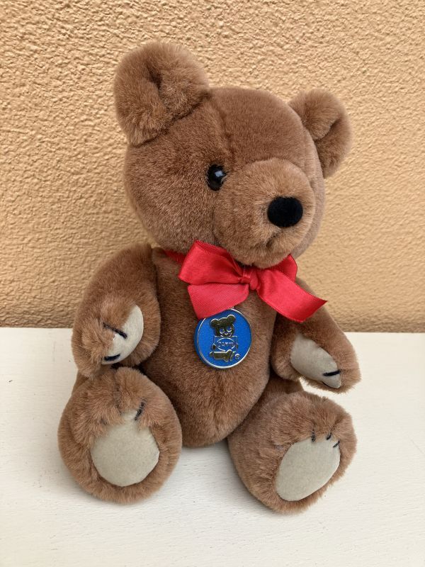 DAKIN Brown Teddy Bear 1981 くま ビンテージ ぬいぐるみ ブラウン
