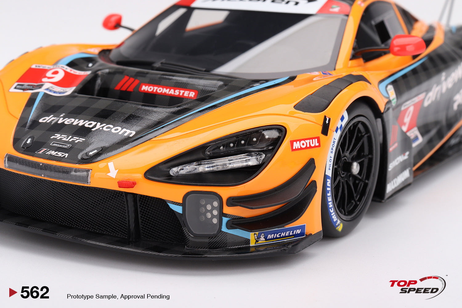 Topspeed Mclaren 720S GT3 EVO #9 Pfaff Motorsport 2024 IMSA