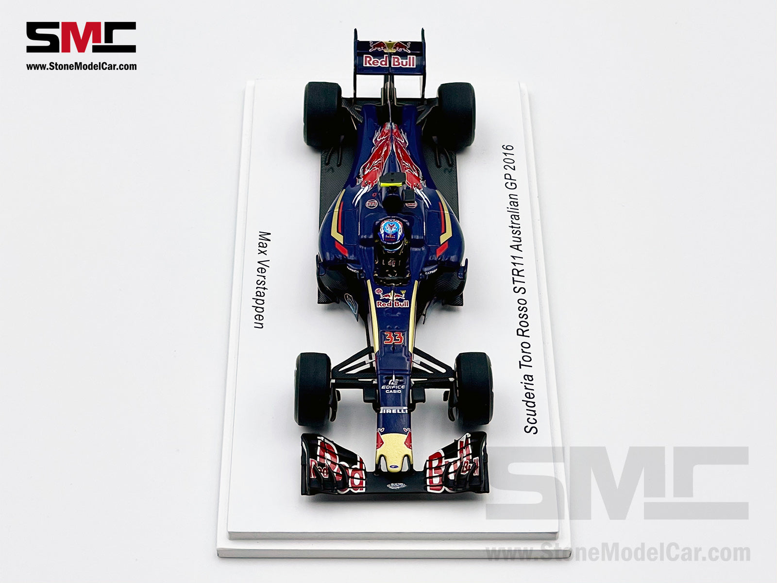 1:43 Spark Toro Rosso F1 STR11 #33 Max Verstappen Austrlia GP 10th