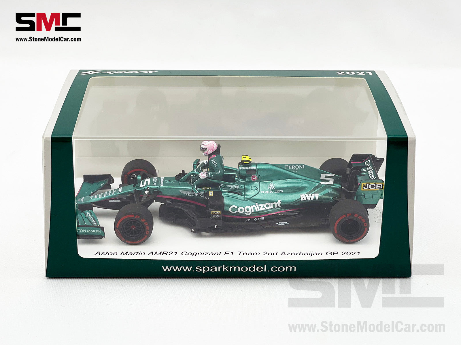 Aston Martin F1 AMR21 #5 Sebastian Vettel 2nd Azerbaijan GP 2021 1