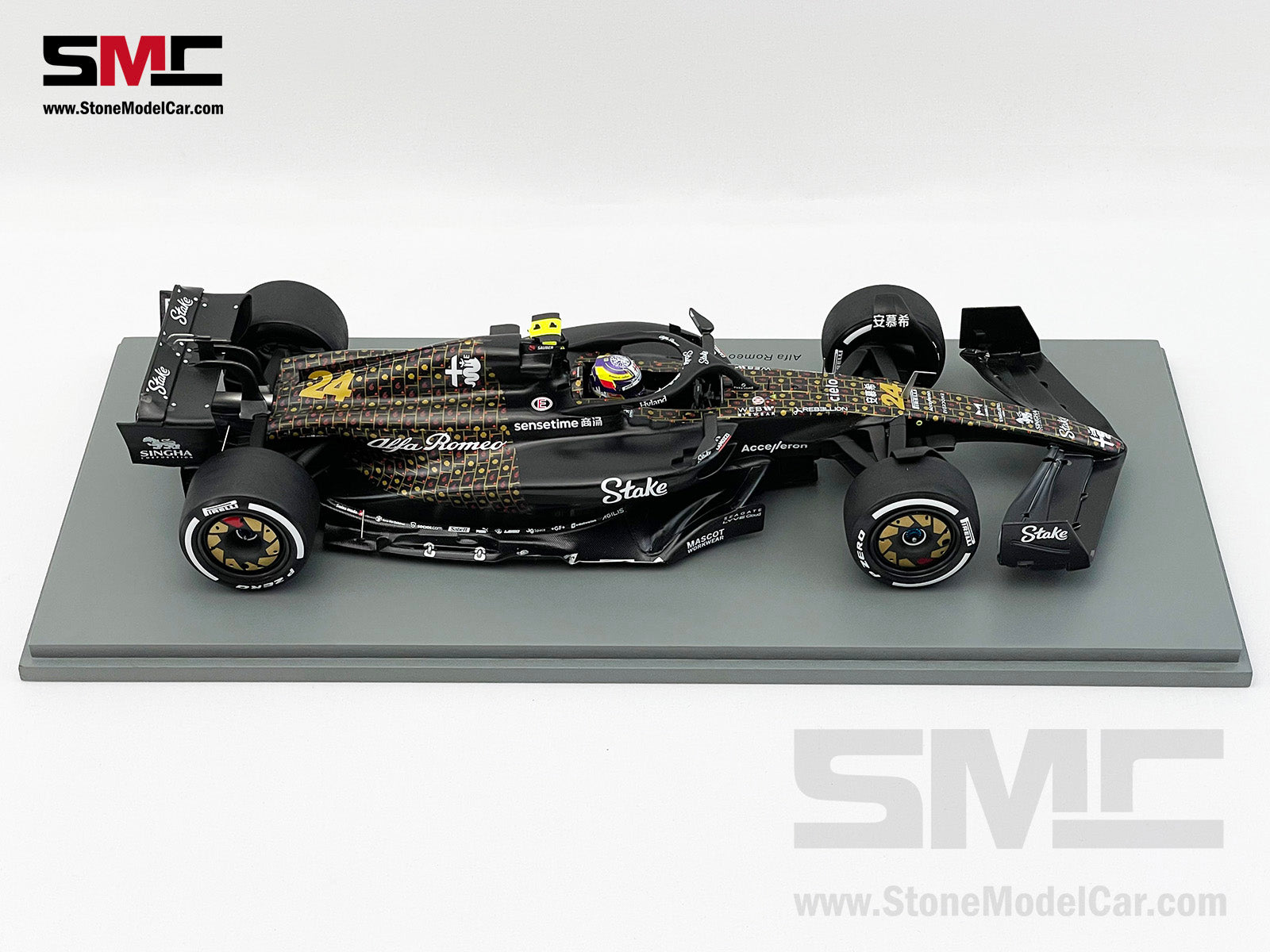 Alfa Romeo Sauber F1 C43 #24 Zhou Guanyu Las Vegas GP 2023 Spark 1