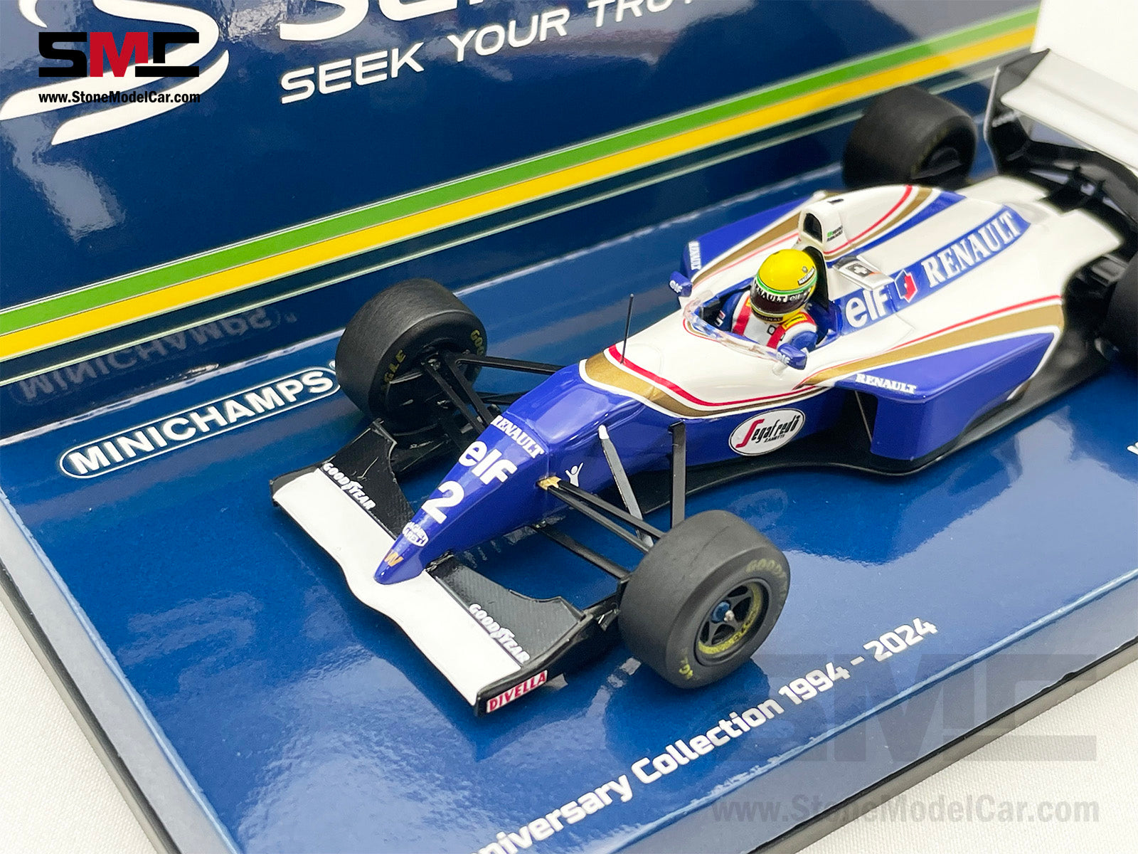 Williams Renault F1 FW16 #2 Ayrton Senna San Marino GP 1994 1:43