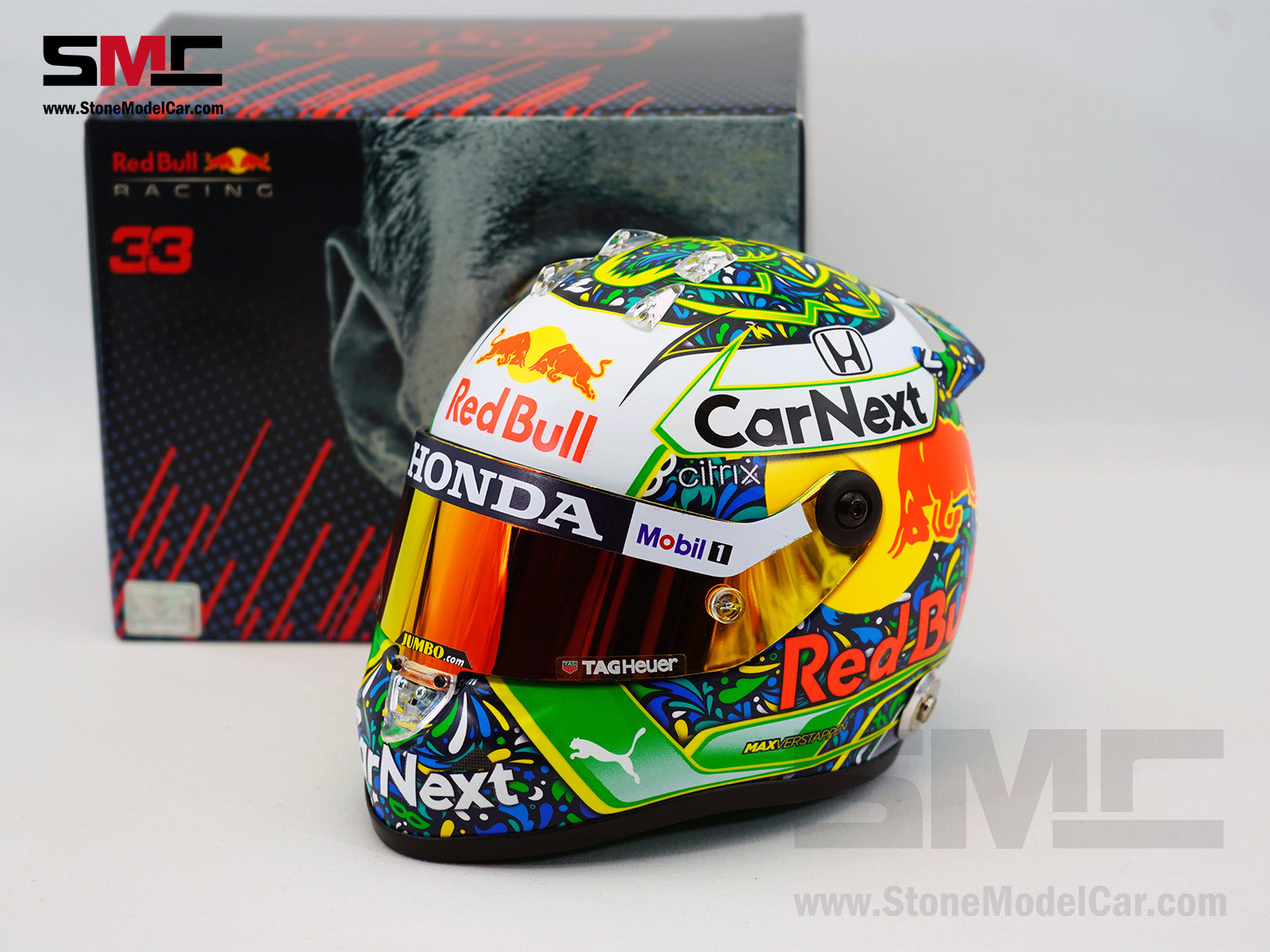Red Bull F1 RB16B Max Verstappen Brazil GP 2021 World Champion