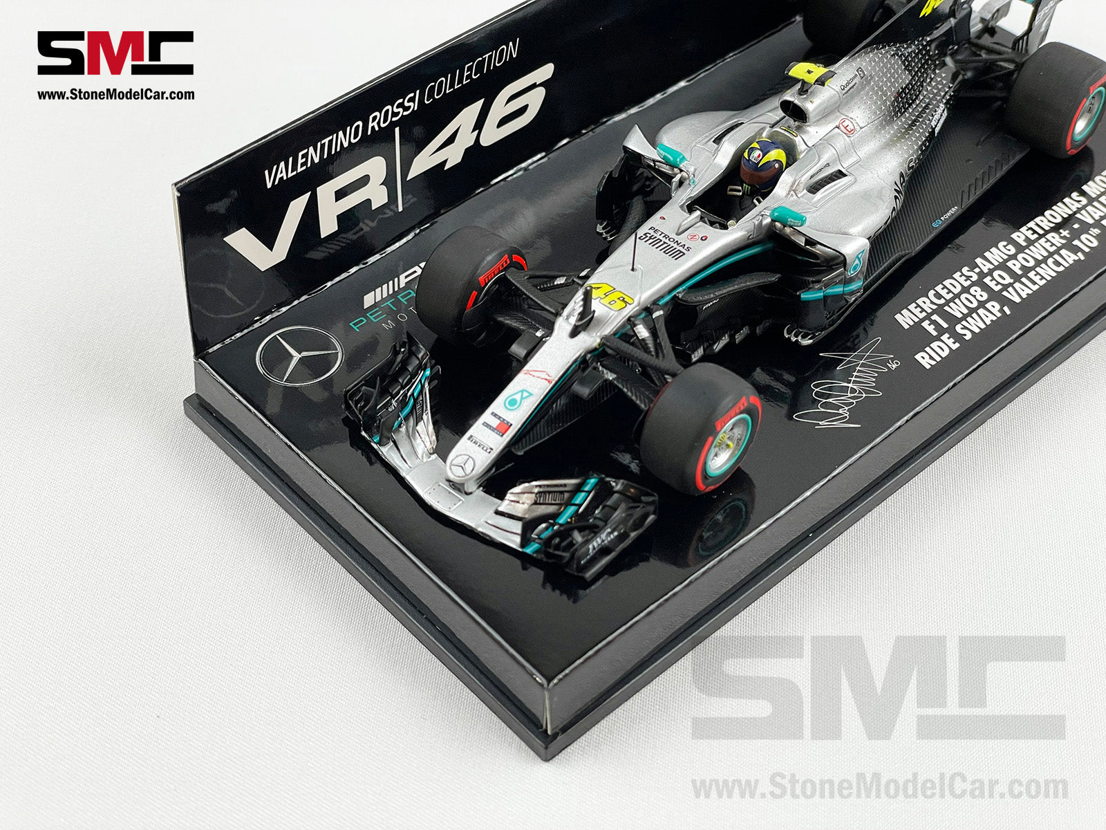 Mercedes F1 2017 W08 #46 Valentino Rossi 2019 Ride Swap Hamilton 1