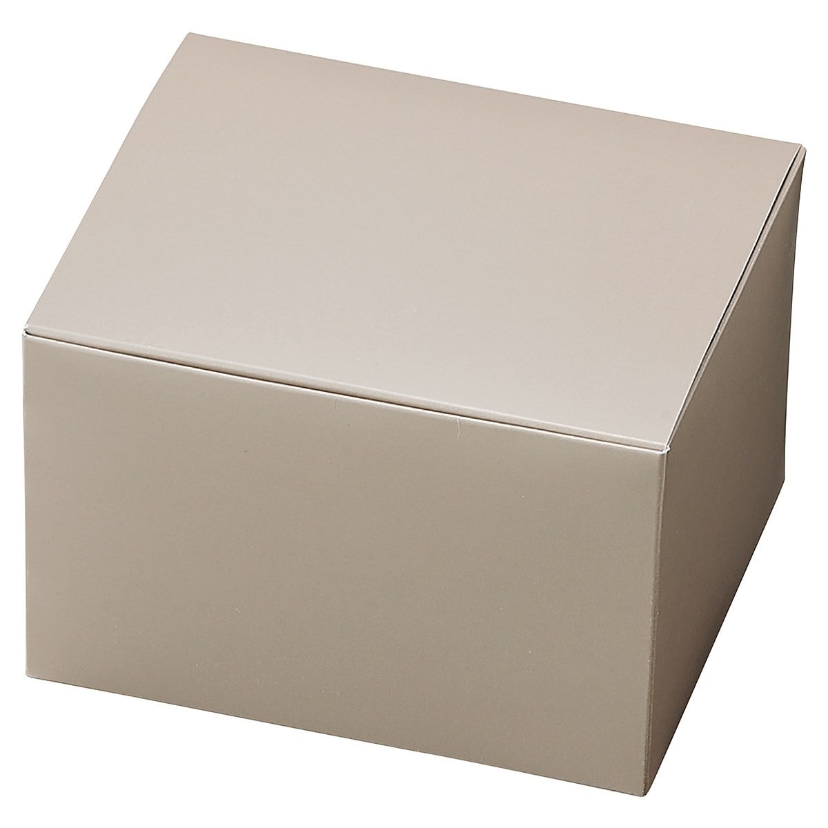 ワンタッチギフトボックス グレー〔ストエキオリジナル〕 7×6×4cm