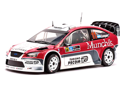 FORD FOCUS RS WRC- #11J.P.Companc / J.Volta – sunstarmodelcars