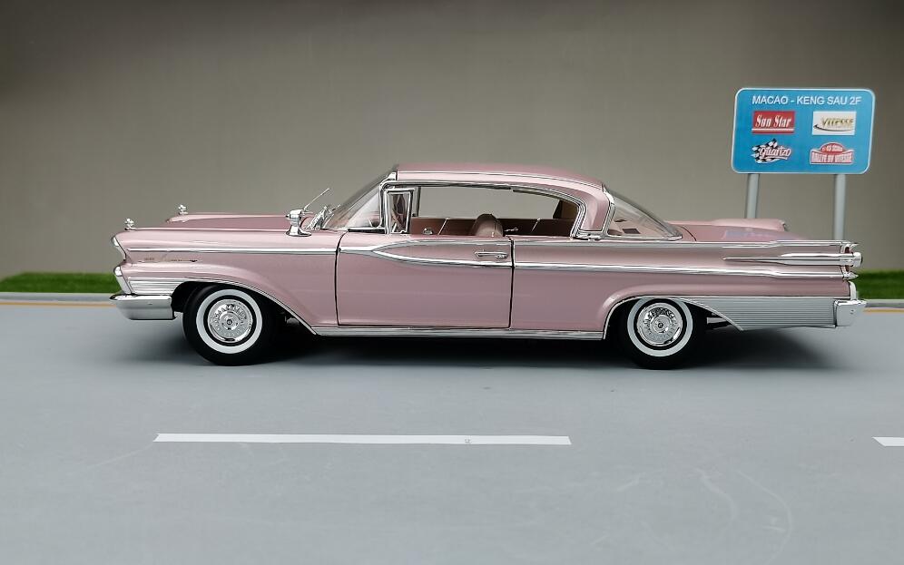 1959 Mercury Park Lane Hard Top-Silver Beige – sunstarmodelcars