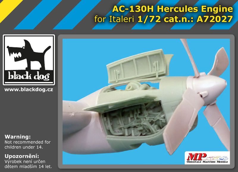 AC-130H Hercules Engine for Italeri Black Dog -A72027