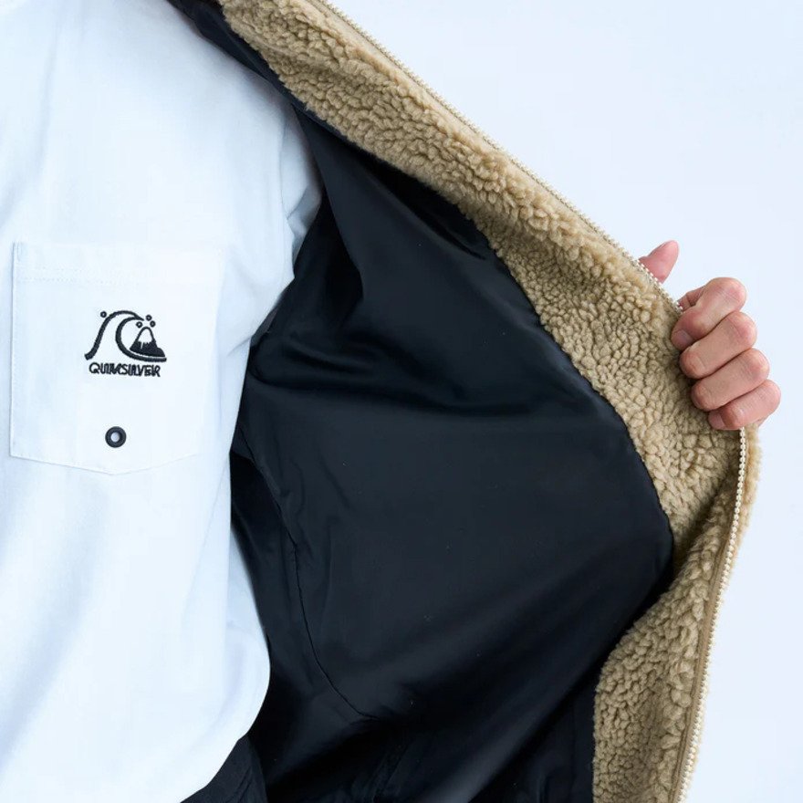 クイックシルバー（Quiksilver）（メンズ）ボア フリース ブルゾン