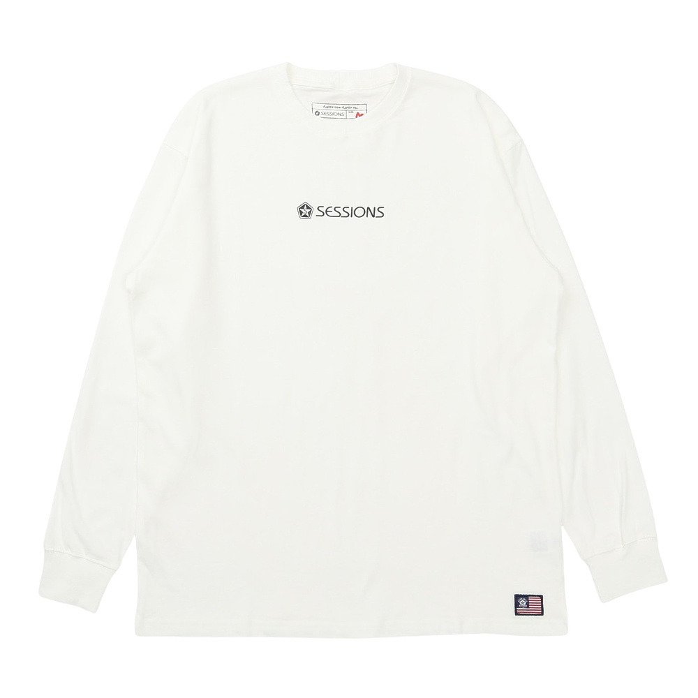 セッションズ（SESSIONS）（メンズ）ロゴ ロングスリーブTシャツ