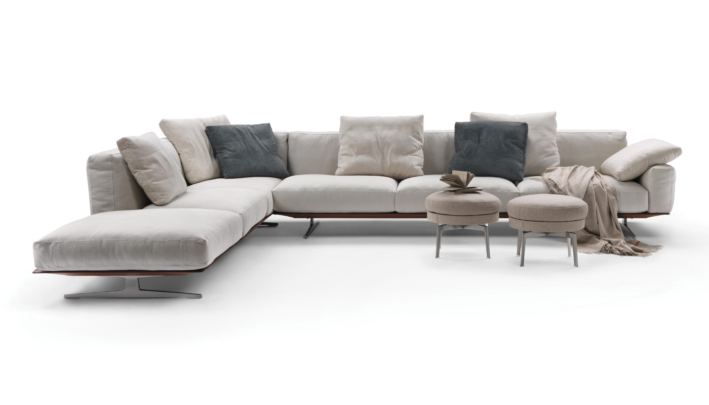 Feel Good Ottoman - Metal by Flexform - Switch Modern