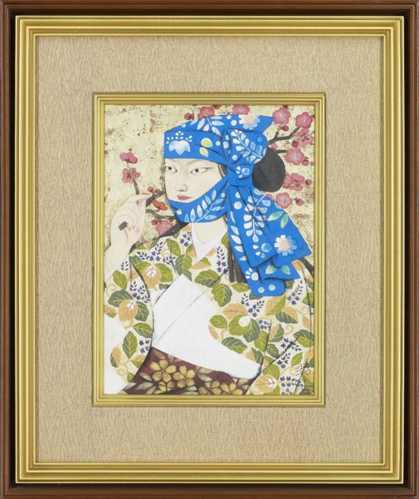 森田 曠平「梅は北野」の販売 | 美術品販売｜東京銀座ぎゃらりい秋華洞