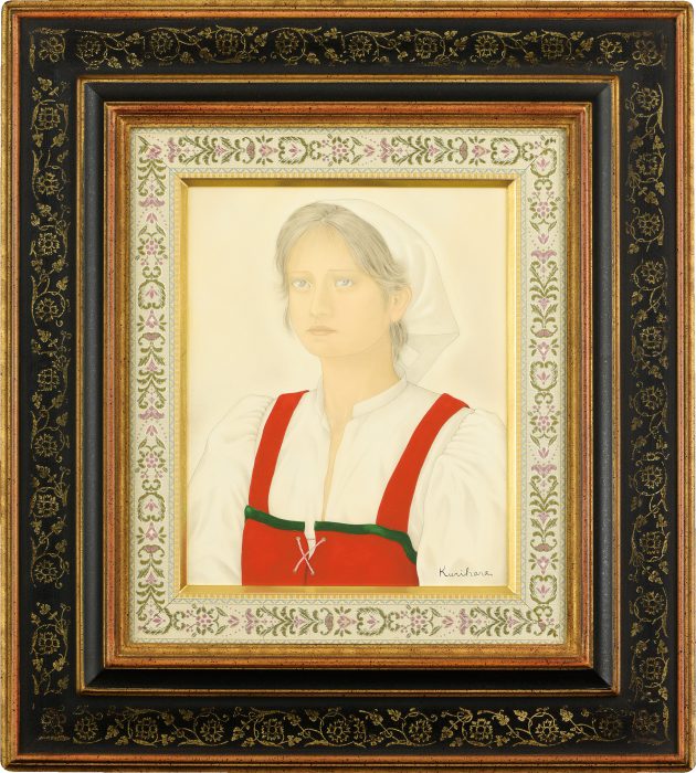 栗原喜依子少女 油彩画 3号 栗原喜依子少女 油彩画 3号 Yahoo