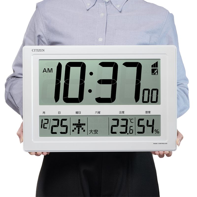 温度計・湿度計つきクロック：掛け時計専門店Lachen's wallclock通販