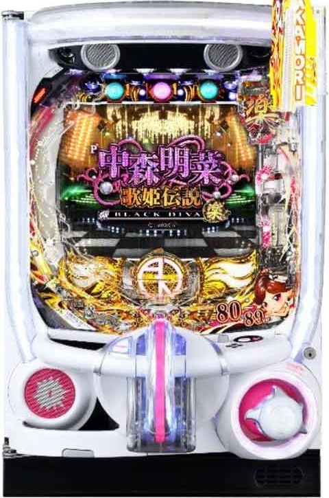 P中森明菜・歌姫伝説～BLACK DIVA 極～ パチンコ スペック 予告 初打ち