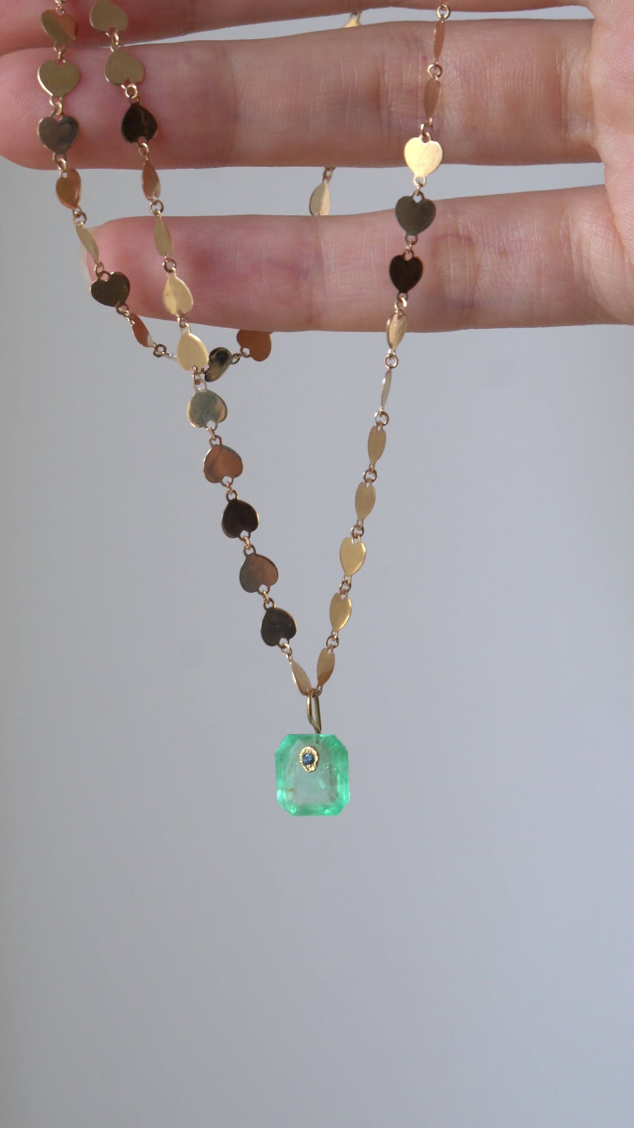 MONAKA jewellery Flat Emerald モナカジュエリー エメラルド