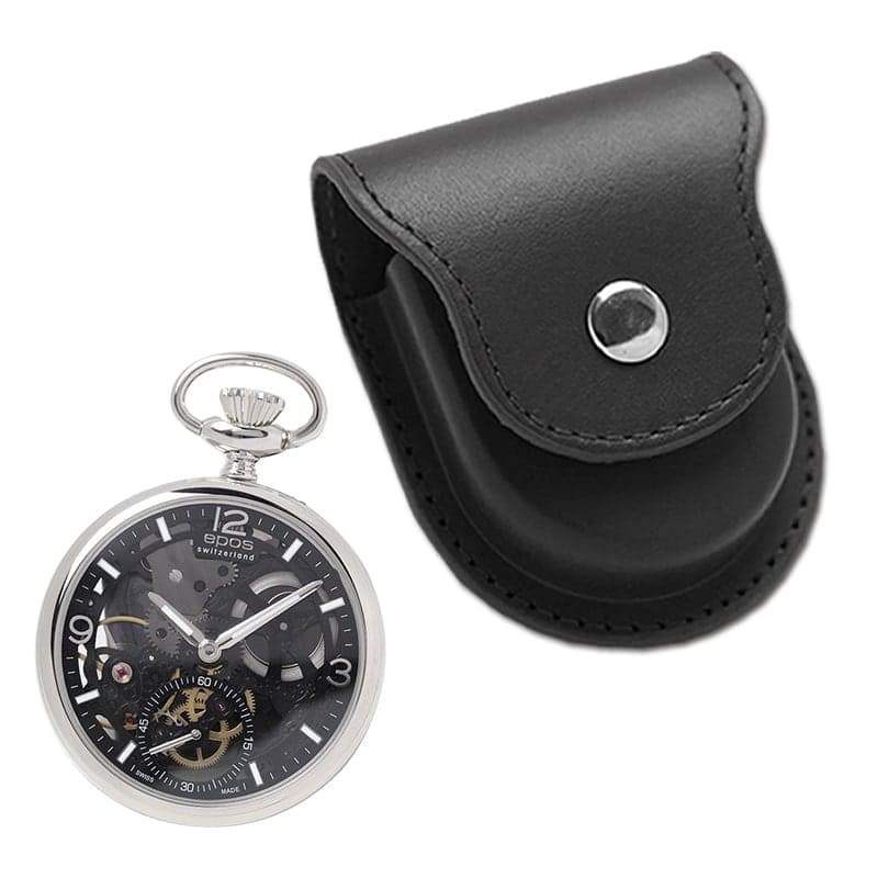 エポス（EPOS) フルスケルトン懐中時計 2003SKBK – 懐中時計専門店