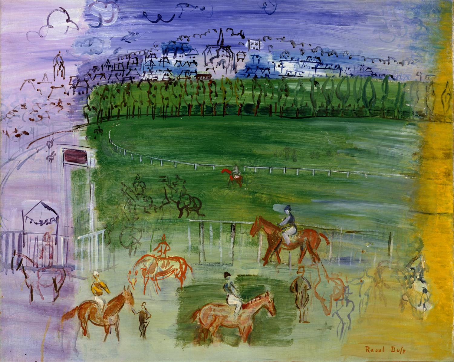 ドーヴィルの競馬場 | コレクション | ポーラ美術館