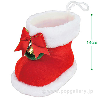 クリスマスブーツ（6インチ）: ノベルティ｜販促物・販促通販の【POP