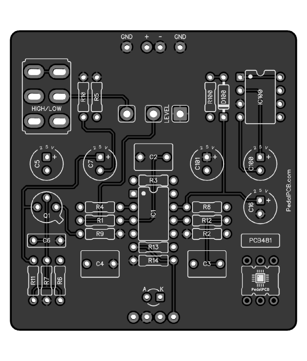 Celsius Preamp - PedalPCB.com