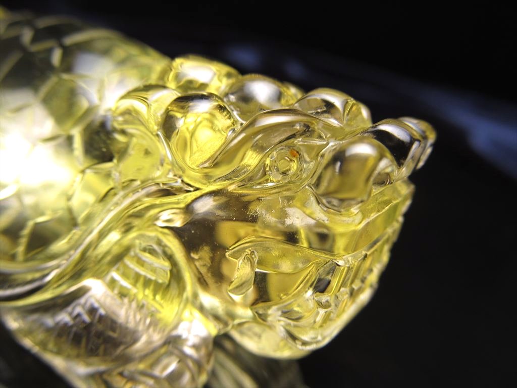 ☆限定☆財運を高める瑞獣☆極上透明シトリン使用☆幸運の石☆1点物