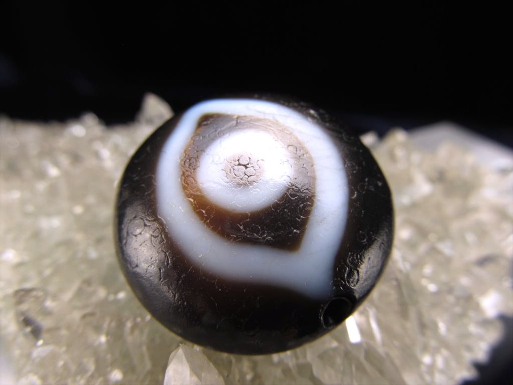 ◇限定入荷！◇最高級◇至純馬蹄痕天珠◇極上1点物◇