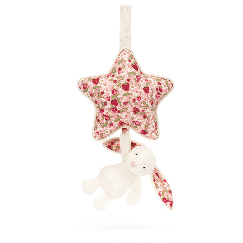 Jellycat Blossom Cream Berry Bunny | plushpaws.co.uk