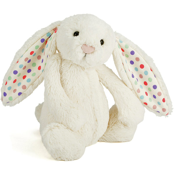Jellycat Bashful Dot Bunny | plushpaws.co.uk