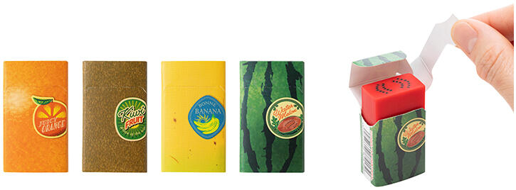 エアイン フルーツ消しゴム」を発売｜PLUS プラス株式会社／PLUSグループ