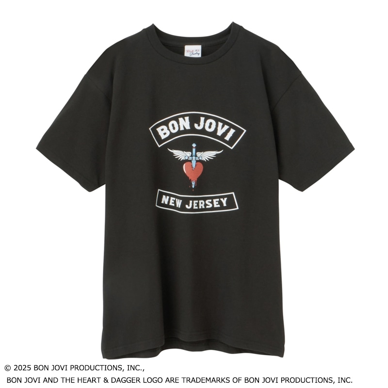 BON JOVI / ボン・ジョヴィ / Tシャツ スミクロ(スミクロ): 通常