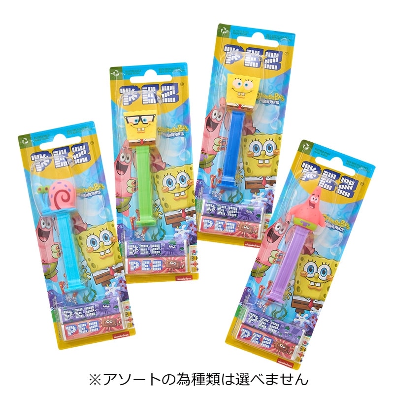 PEZ ペッツ SpongeBob SquarePants スポンジ・ボブ ※アソートの為種類