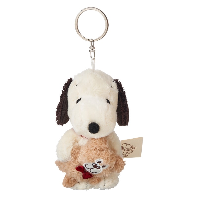 スヌーピー PEANUTS プチフワキーリング ベア