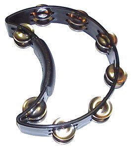 Rhythm Tech RT1010 Black Tambourine | Pro Music