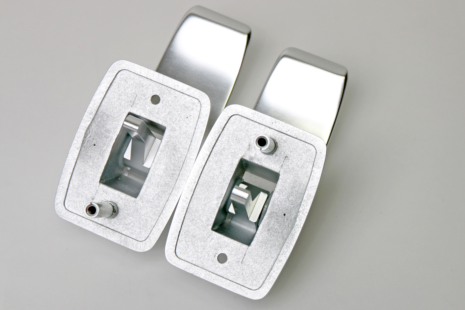 ワンタッチドアハンドル ワイド | PS-HD014-01-G141 | ドアノブ