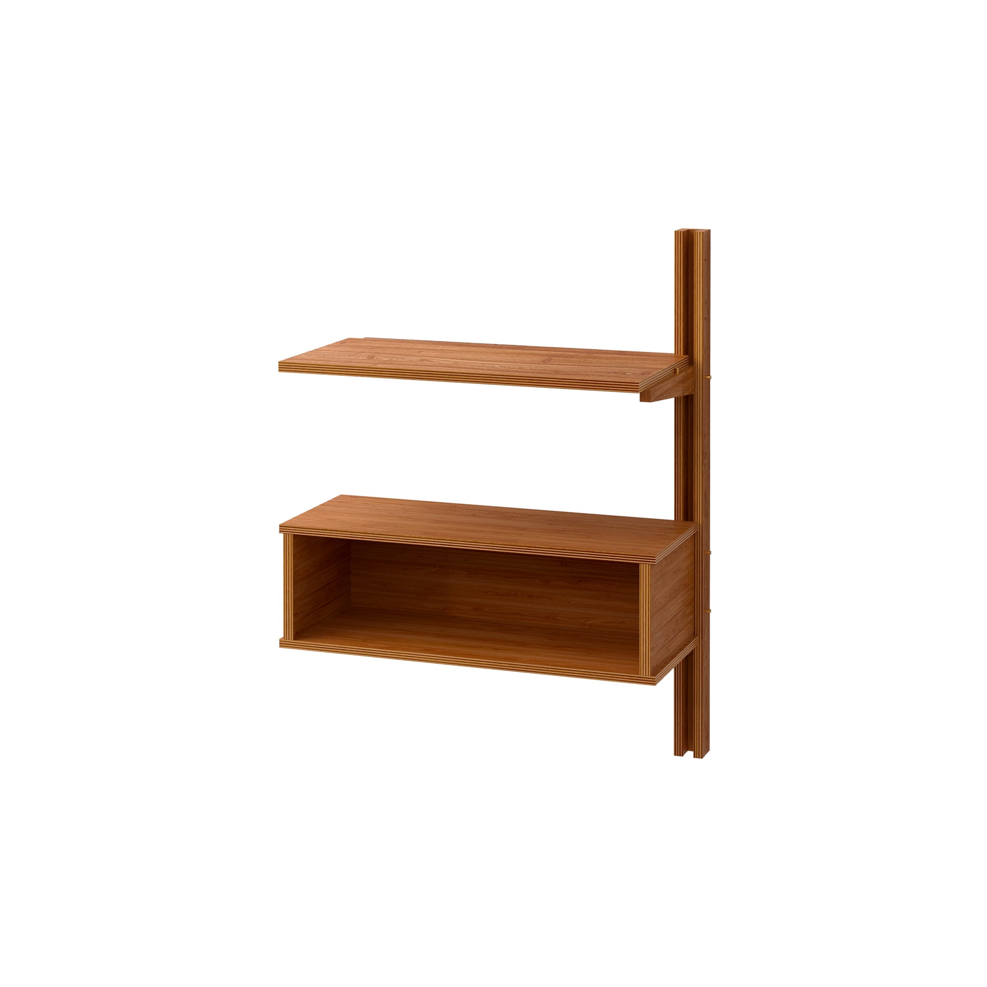 木製シェルビング 連結ボックスセット | PS-BK009-62-G289 | 棚