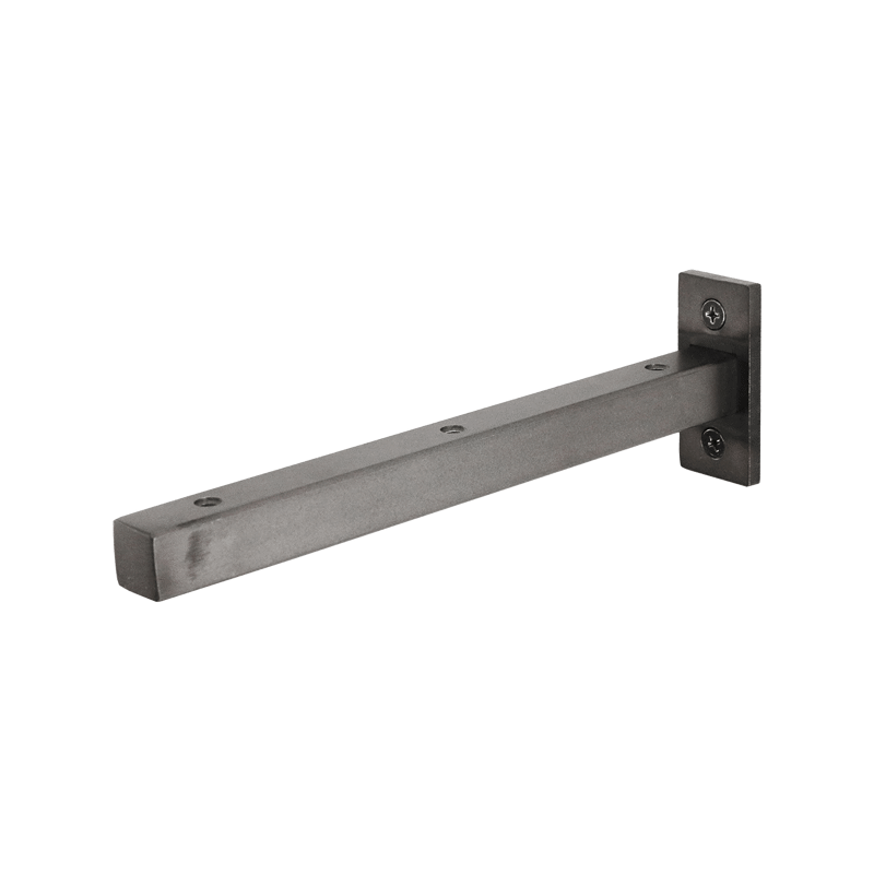 棒棚受け 黒ムラ 角 180 | PS-BK005-04-G141 | 棚受け | 棚パーツ