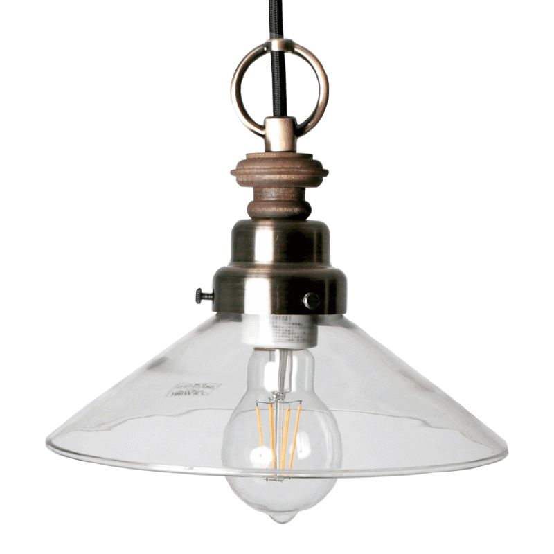 硝子の吊照明 クリア | LT-PD017-02-G141 | ペンダント・シーリング