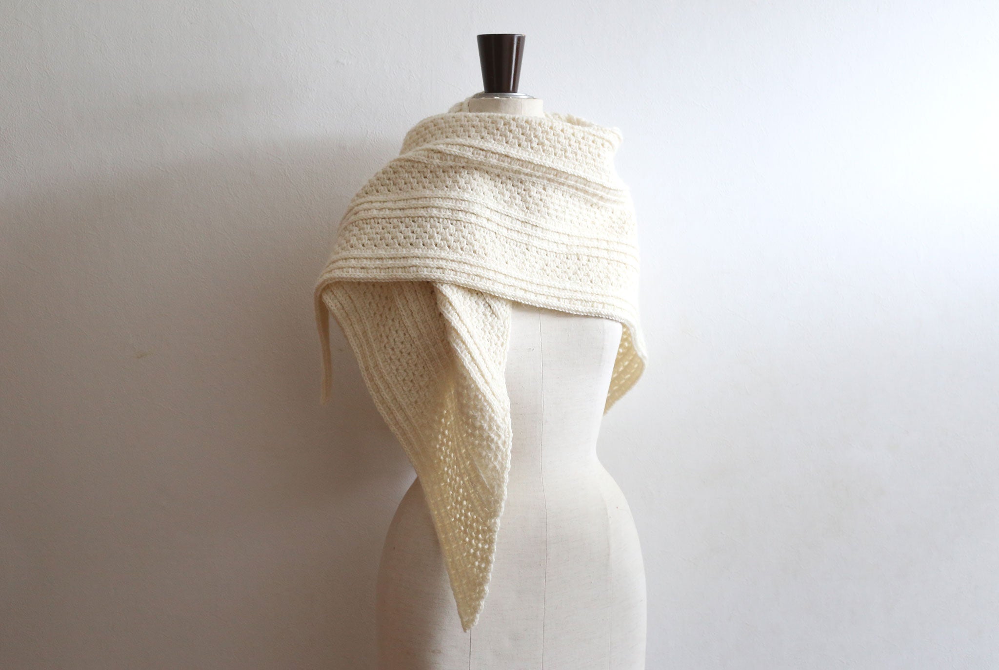 かぎ針編み「ショールとひざ掛け」編み図 – Ronique Store