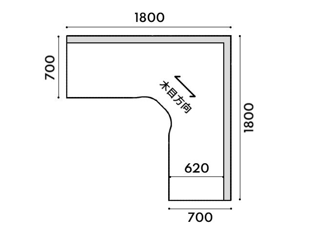中古｜オカムラ｜プロステージ クレスト｜L型デスク・事務机・L字