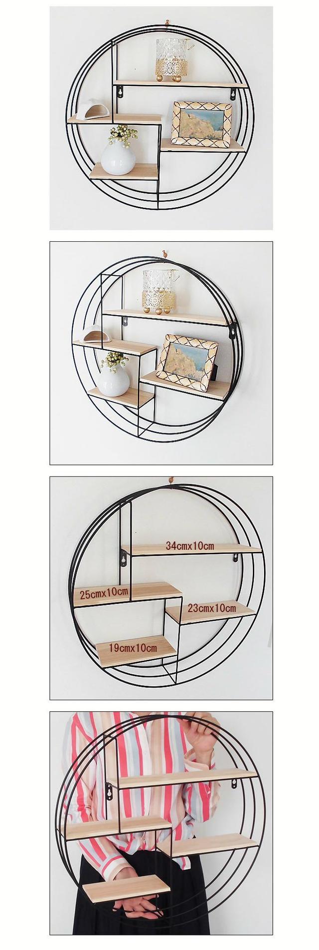 楽天市場】ウォールデコ アイアン ウォールシェルフ ウォールラック