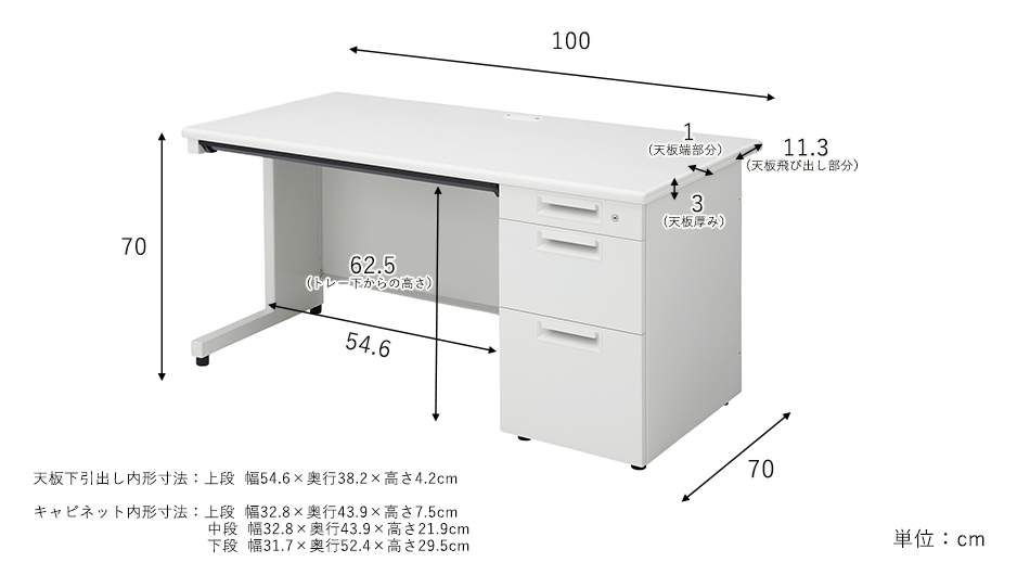 楽天市場】《メーカー直販》PLUS オフィスデスク スチールデスク SH 片