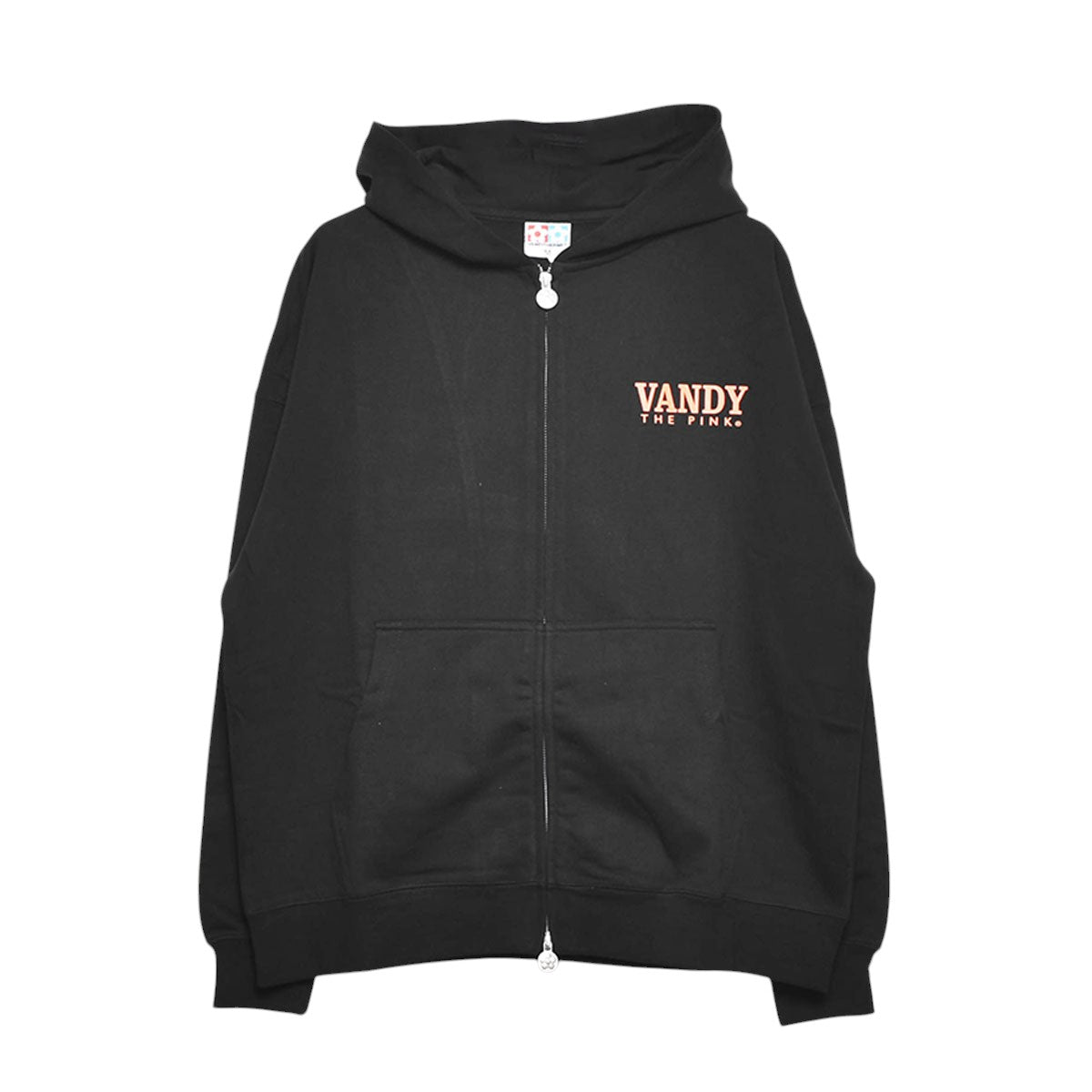 VANDY THE PINK]HERITAGE LOGO ZIP UP/BLACK(VD3029-100) – R&Co.