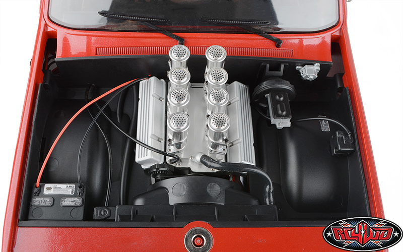 RC4WD Small Block V8 Engine Bay for Chevrolet Blazer and K10