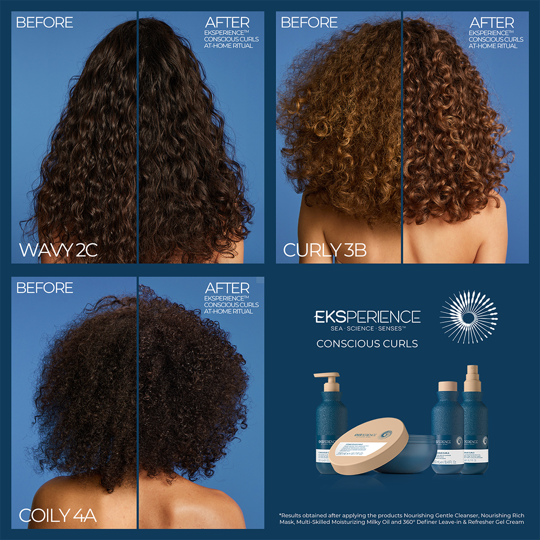 Eksperience™ Conscious Curls: Multi-Skilled Moisturizing Milky Oil