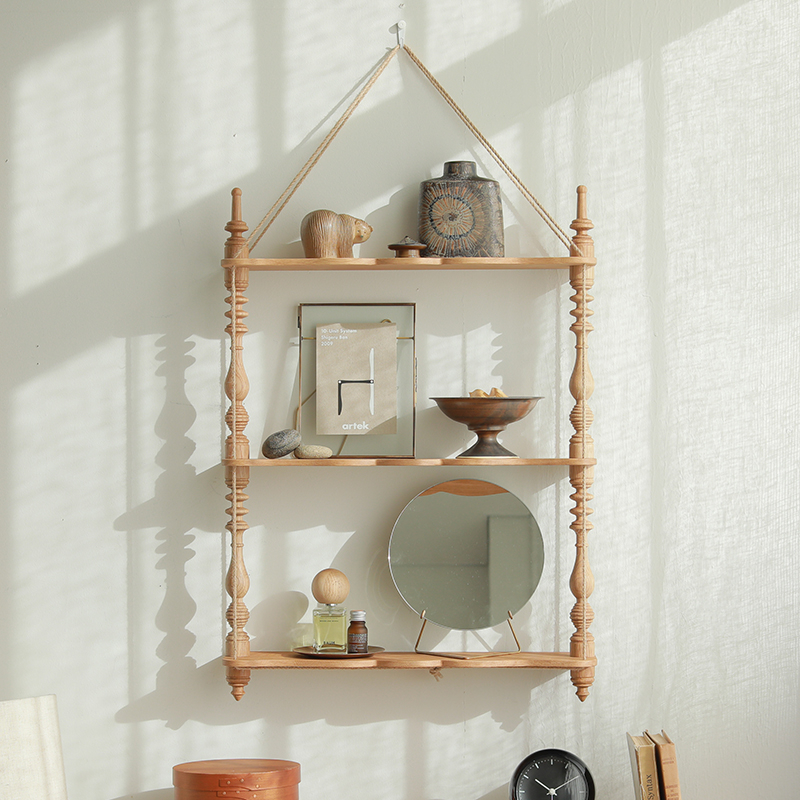 お家で使ってみた-スタッフ3名が復刻家具ウォールシェルフ H/Aを