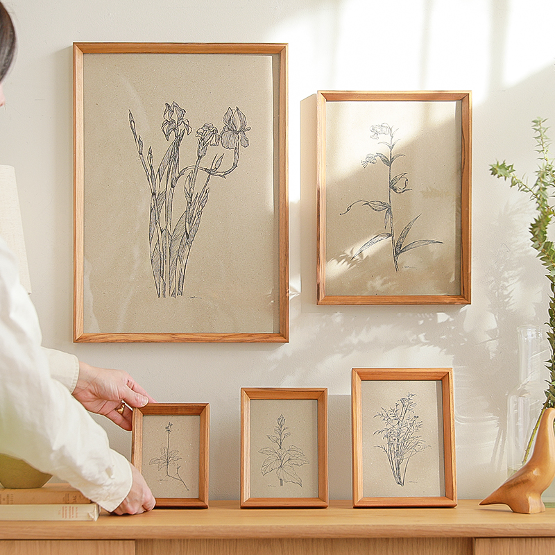 フォトフレーム チークウッド ｜家具・インテリア通販 Re:CENO(リセノ)