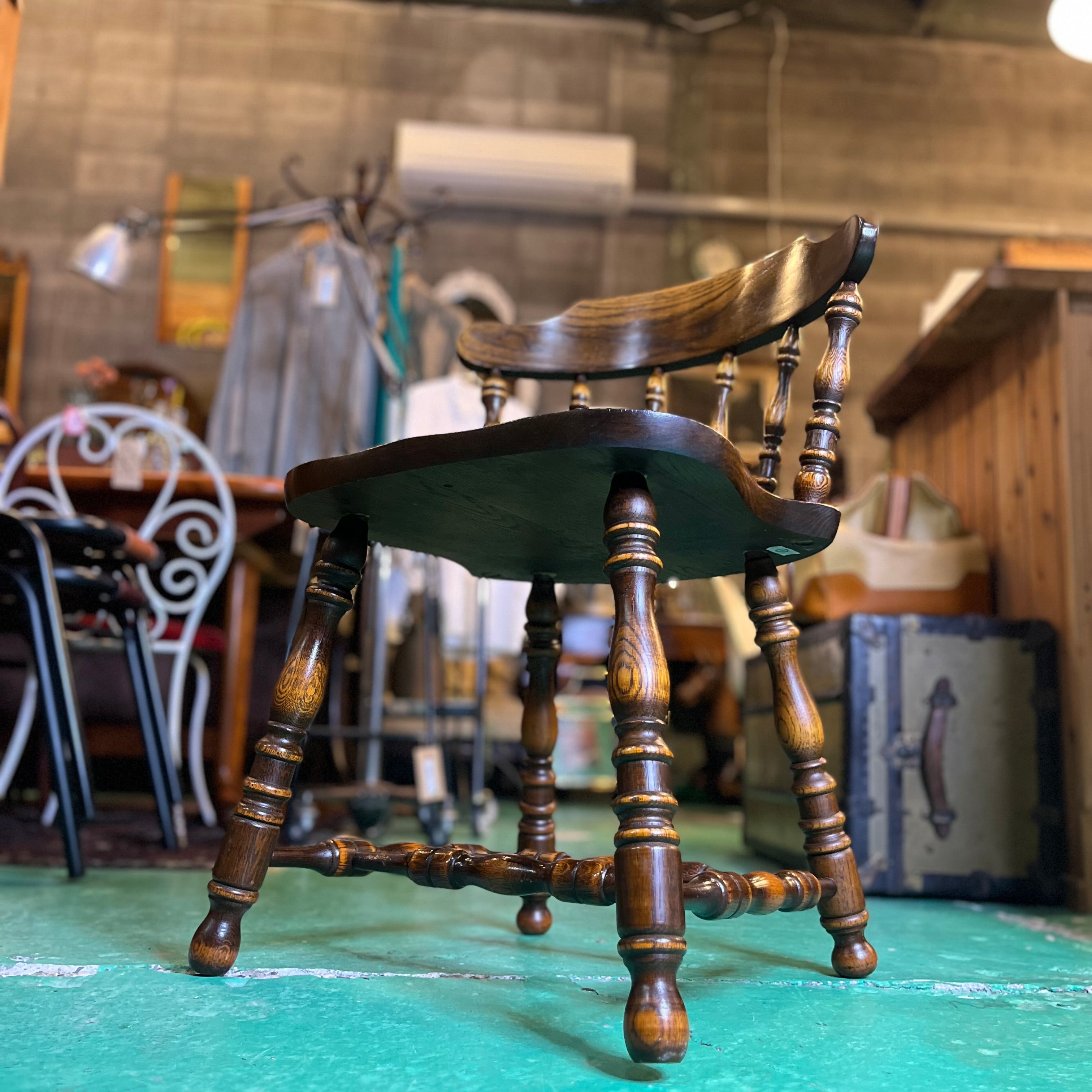 三越ブルージュ ウィンザーチェア ヴィンテージ 中古 ダイニングチェア